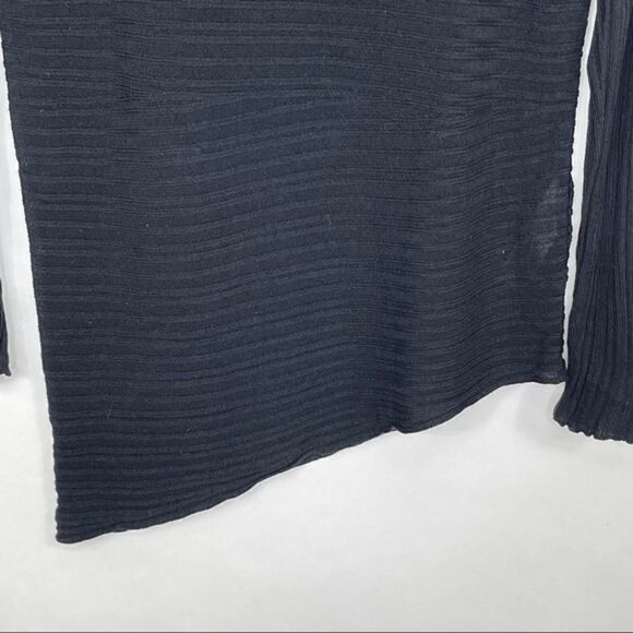 Eileen Fisher Asymmetrical Ribbed Tencel Pullover Sweater Size Small Petite - Picture 10 of 13